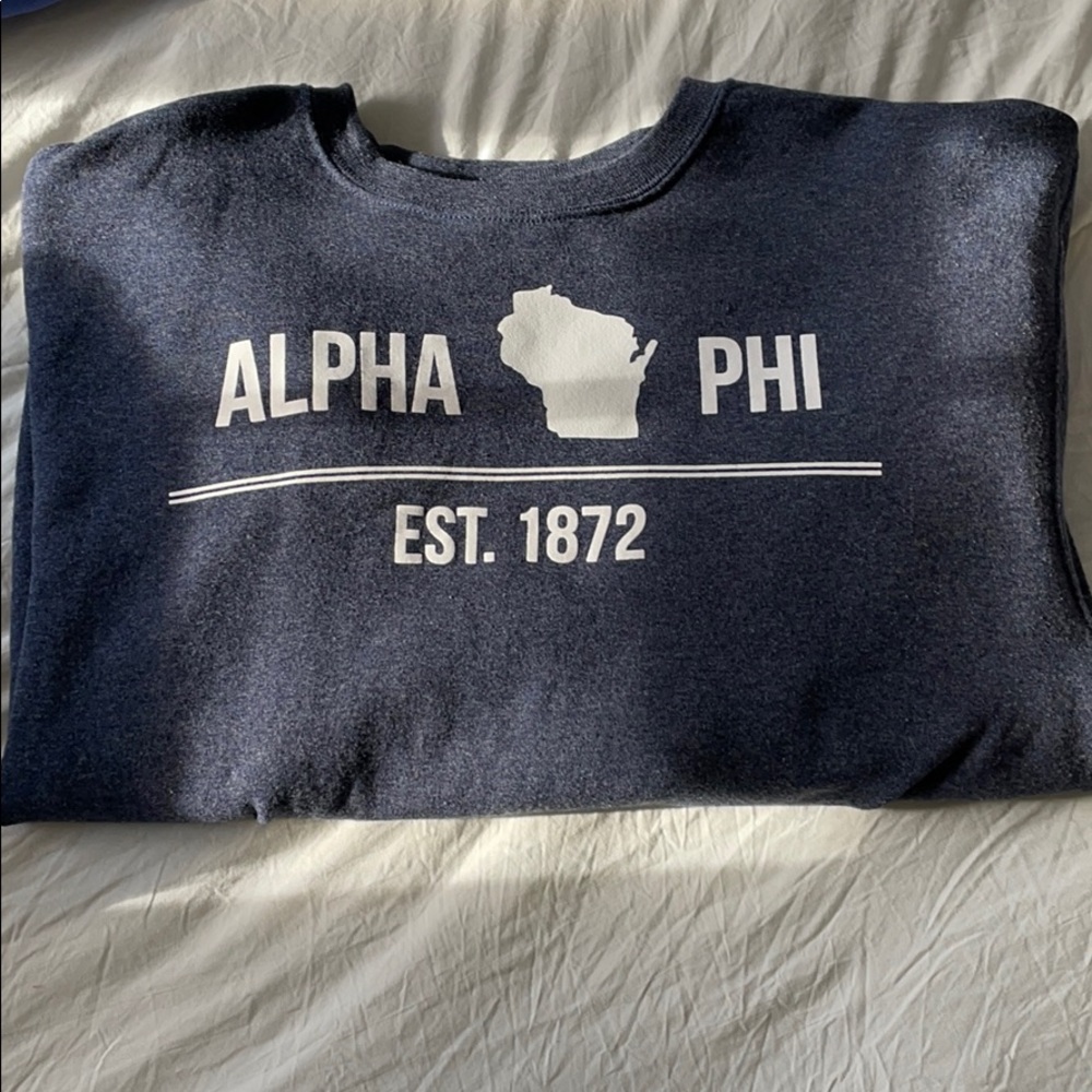Alpha crew crew neck